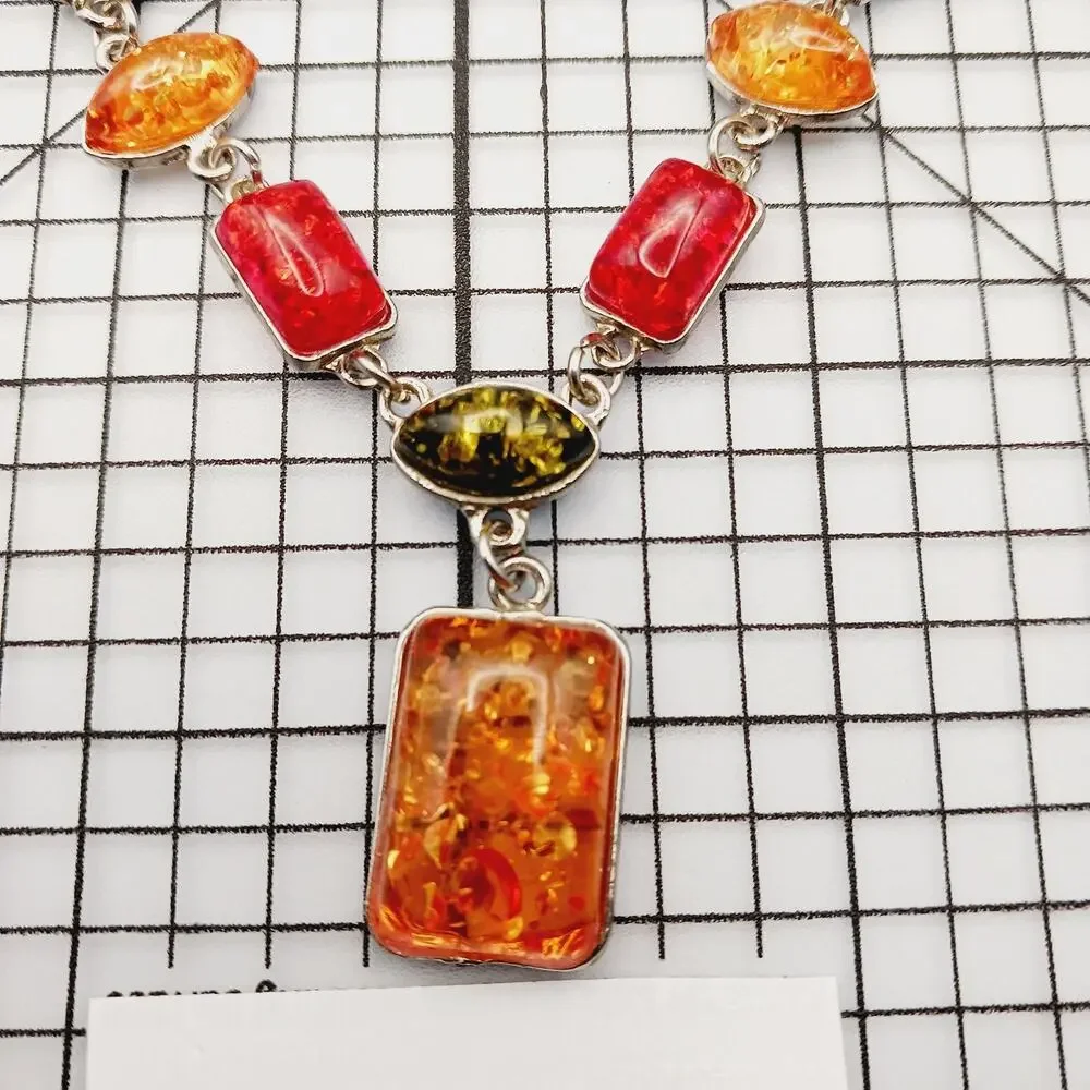 Necklace Pendant Statement 18